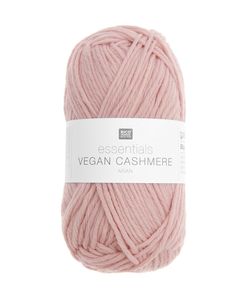 Fil à tricoter Essentials Vegan Cashmere aran - Rico Design