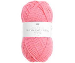 Fil à tricoter Essentials Vegan Cashmere NEON aran - Rico Design