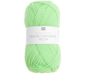 Fil à tricoter Essentials Vegan Cashmere NEON aran - Rico Design