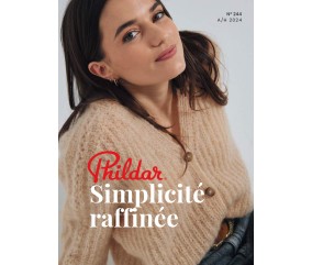 Catalogue 244 "Simplicité Raffinée - Hiver, Féminité & Intemporalité - Phildar