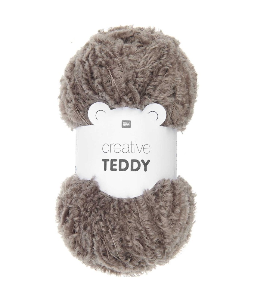 Fil à tricoter Creative Teddy - 100 Gr - Rico Design