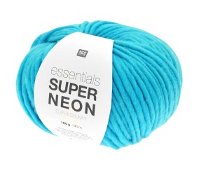 Découvrez la Chaleur et la Facilité avec la Pelote de Laine ESSENTIALS SUPER NEON SUPER CHUNKY - 100 GR - Rico Design