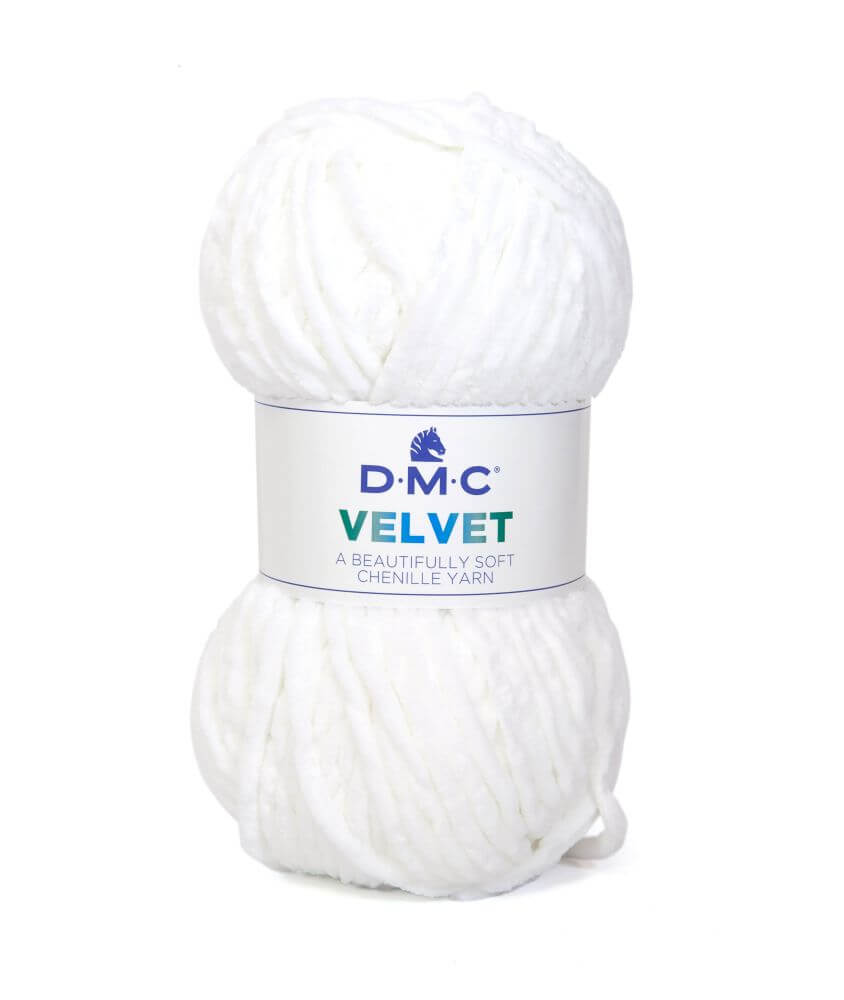 Fil Layette Chenille VELVET - 100g - DMC : Douceur et Chaleur pour Tous Vos Projets