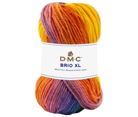 Pelote de Laine BRIO XL - 100g - DMC : Laine Épaisse Multicolore pour l'Hiver