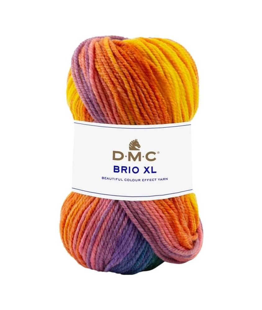 Pelote de Laine BRIO XL - 100g - DMC : Laine Épaisse Multicolore pour l'Hiver