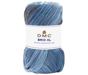 Pelote de Laine BRIO XL - 100g - DMC : Laine Épaisse Multicolore pour l'Hiver