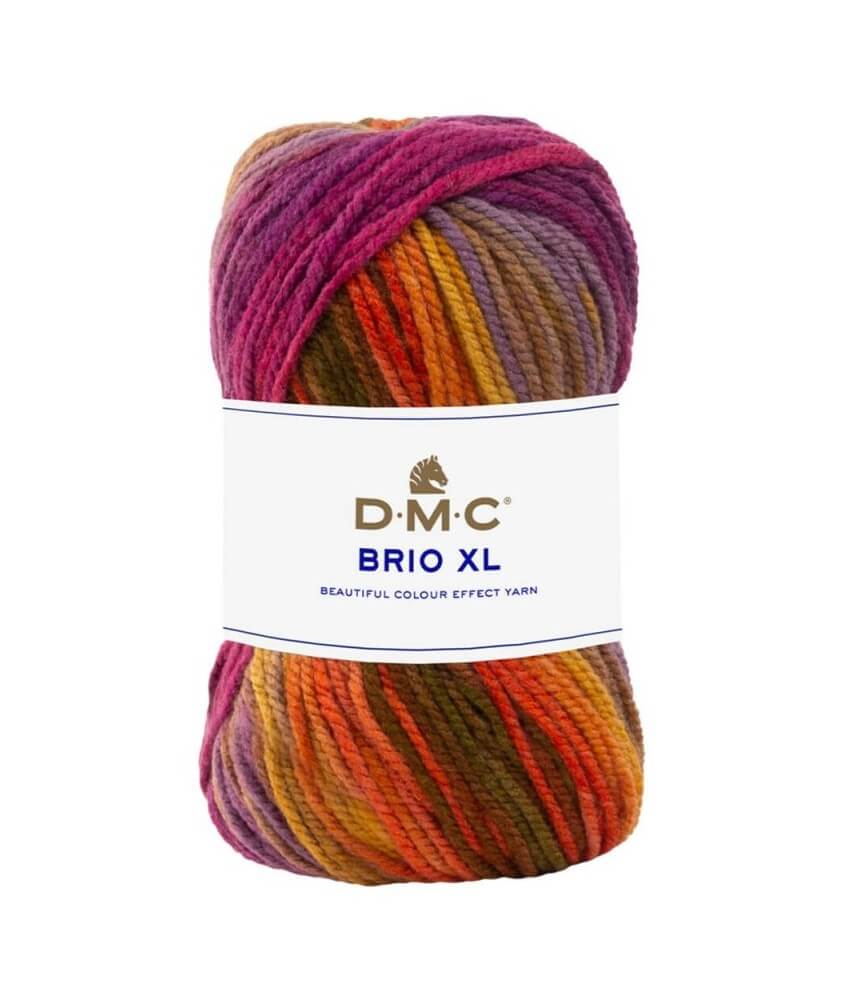 Pelote de Laine BRIO XL - 100g - DMC : Laine Épaisse Multicolore pour l'Hiver