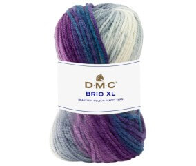 Pelote de Laine BRIO XL - 100g - DMC : Laine Épaisse Multicolore pour l'Hiver