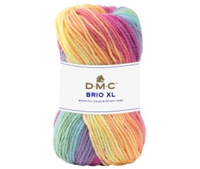 Pelote de Laine BRIO XL - 100g - DMC : Laine Épaisse Multicolore pour l'Hiver