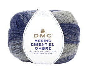 Pelote de Laine Merino Essentiel Ombre - 150g - DMC : Laine Dégradée pour Projets d'Automne/Hiver