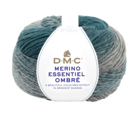 Pelote de Laine Merino Essentiel Ombre - 150g - DMC : Laine Dégradée pour Projets d'Automne/Hiver