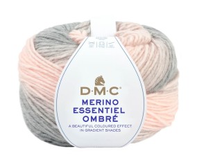 Pelote de Laine Merino Essentiel Ombre - 150g - DMC : Laine Dégradée pour Projets d'Automne/Hiver