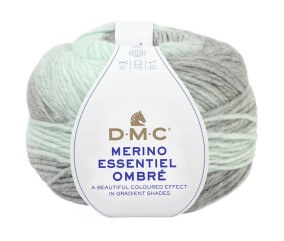 Pelote de Laine Merino Essentiel Ombre - 150g - DMC : Laine Dégradée pour Projets d'Automne/Hiver