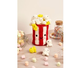 Kit Crochet Amigurumi Pop-Corn - DMC : Un Projet Créatif et Gourmand