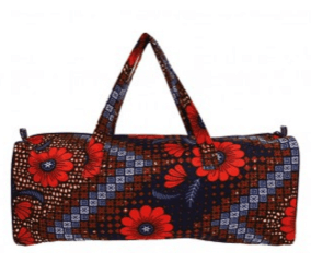 Sac à ouvrage motif "Fleurs" - 44x17x14 cm - Collection Les merveilles d'Alice