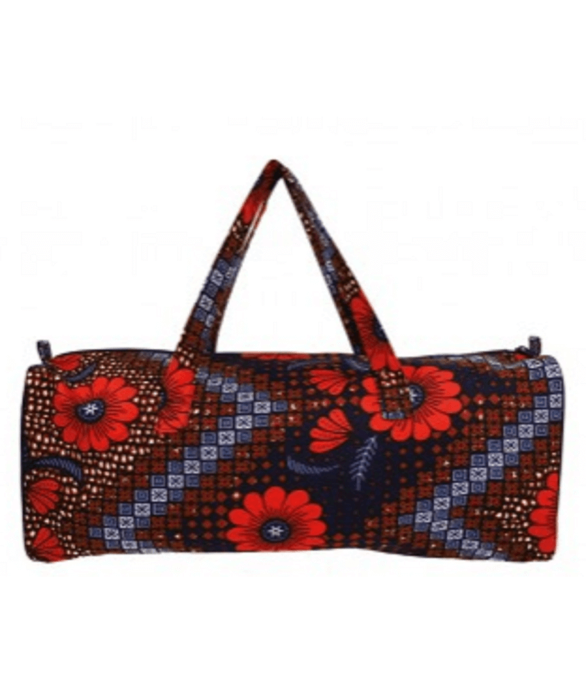 Sac à ouvrage motif "Fleurs" - 44x17x14 cm - Collection Les merveilles d'Alice