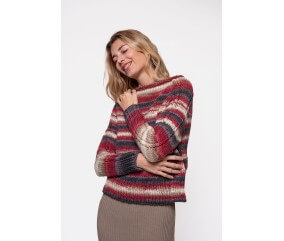 Catalogue Brio XL - 6 Projets au Tricot et Crochet pour Femme - DMC : Créez des Pièces Tendances en Fil Chunky