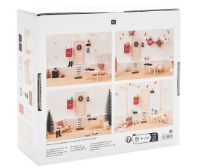 Kit débutant composé de 15 pièces appartenant à la gamme Monde des lutins de la marque Rico Design