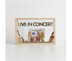 Guitare miniature pour Lutins 2,5 x 6,5 x 1 cm - Rico Design