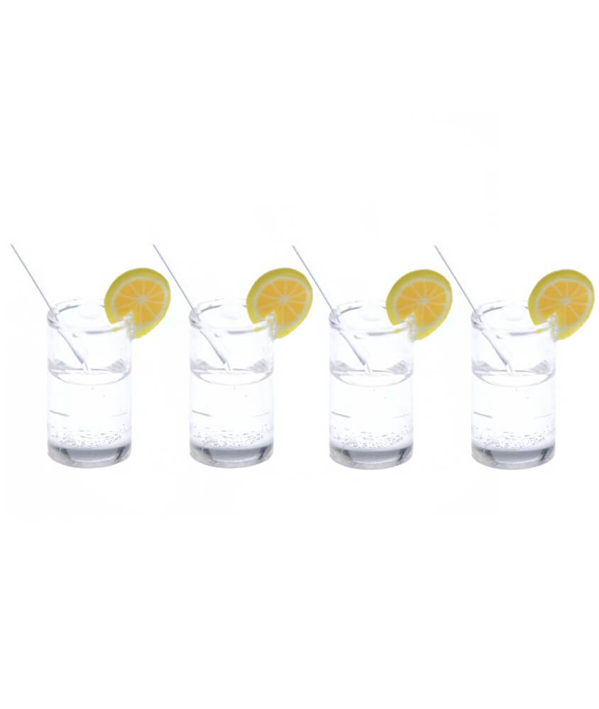 Gin tonic miniatures, 4 pcs pour le monde des lutins - Rico Design