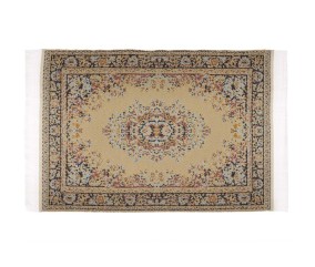 Tapis miniature beige, 10 x 16 cm pour le monde des lutins - Rico Design