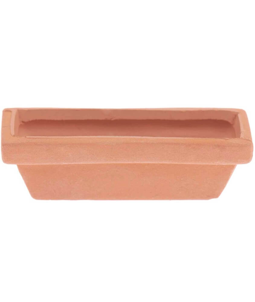 Pot de fleur miniature carré, 5,5 x 1,7 x 1,8 cm pour le monde des lutins - Rico Design