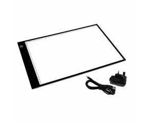 Tablette Lumineuse LED Ultra-Fine Format A4 - Purelite : Outil de Précision pour Dessin, Couture et Loisirs Créatifs