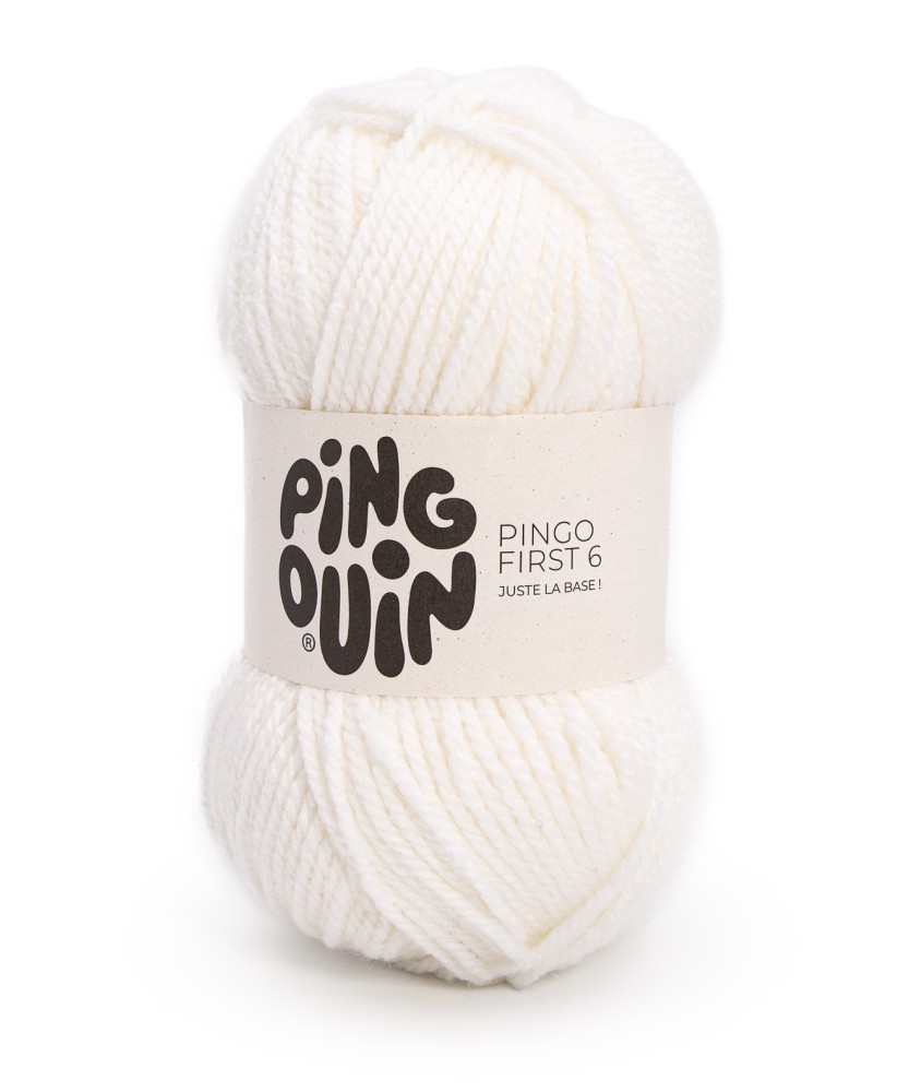 Pelote à Tricoter PINGO FIRST 6 - 100 g - Pingouin : Douceur, Polyvalence et Petit Prix