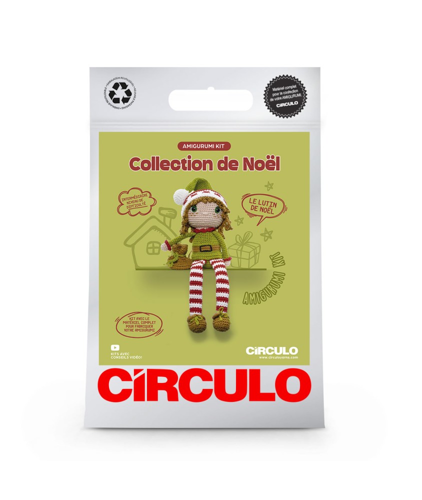 Kit Amigurumi - Lutin Peper - Circulo