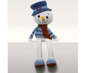 Kit Amigurumi - John le Bonhomme de Neige - Circulo