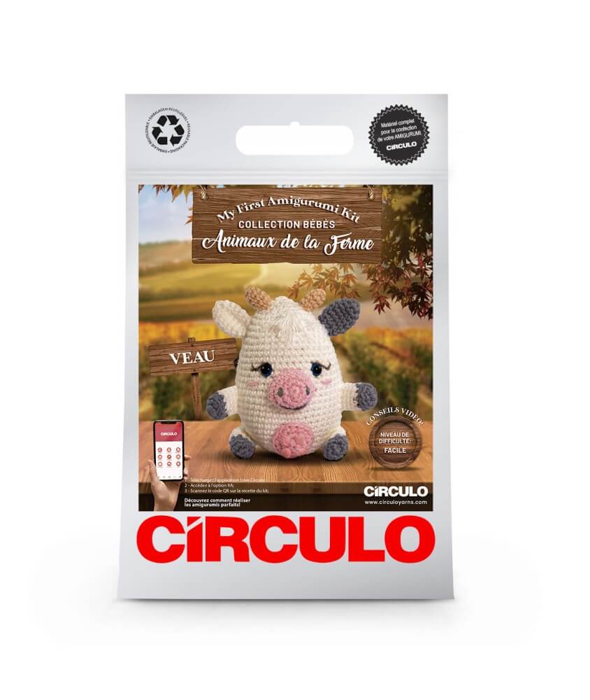 Kit Amigurumi Vache - Circulo