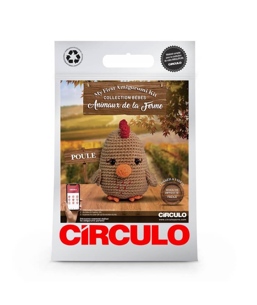 Kit Amigurumi - Poule - Circulo