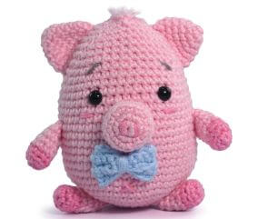 Kit Amigurumi - Porcelet - Circulo