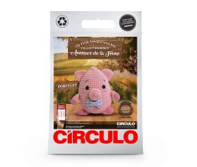 Kit Amigurumi - Porcelet - Circulo