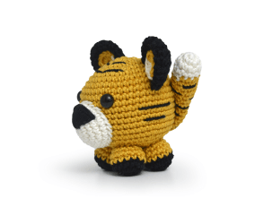 Kit Amigurumi Aniballs - Tigre - Circulo