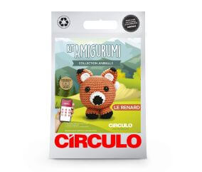 Kit Amigurumi Aniballs - Renard - Circulo