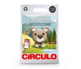 Kit Amigurumi Aniballs - Ours - Circulo