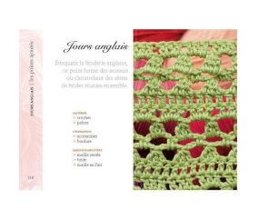 Livre "L'Essentiel des Points au Crochet" - Éditions Eyrolles