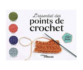 Livre "L'Essentiel des Points au Crochet" - Éditions Eyrolles