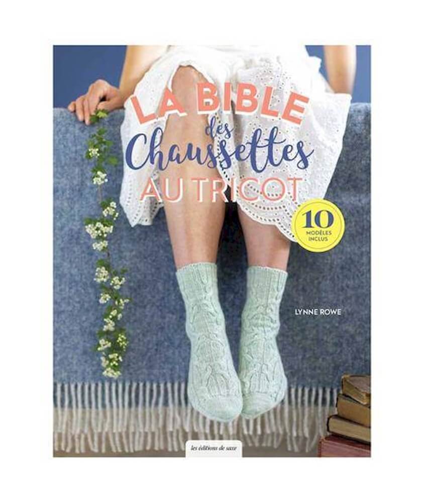 Livre "La Bible des Chaussettes au Tricot" - Éditions de Saxe