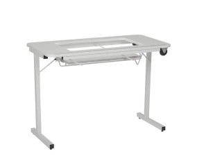 Table de Couture Pliante Blanche : Pratique, Compacte et Élégante - Tailormade