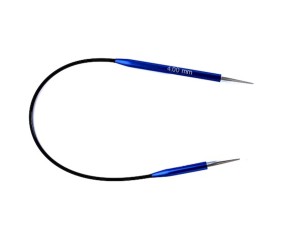 Aiguilles à tricoter circulaire fixes ZING cable 25cm du N° 2 à 5 - Knitpro