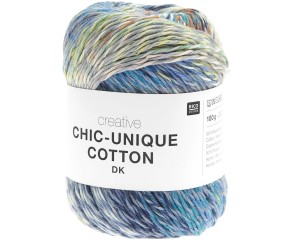 Pelote de coton Creative Chic-Unique Cotton DK 100g de Rico Design : L’alliance parfaite de la créativité et de la légèreté