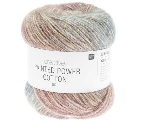 Creative Painted Power Cotton DK 100g de Rico Design : Couleurs vibrantes et douceur naturelle