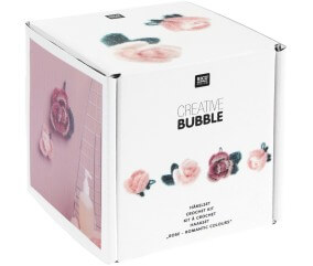 Kit Crochet Creative Bubble Rose Romantique de Rico Design : Une touche romantique pour votre maison