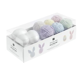 Kit Crochet – Œufs de Pâques Ricorumi Nilli Nilli de Rico Design : Une décoration pascale moderne et colorée à réaliser soi-même