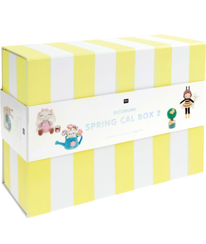 Coffret Ricorumi Spring CAL 2024 - Kit numéro 2 - Rico Design