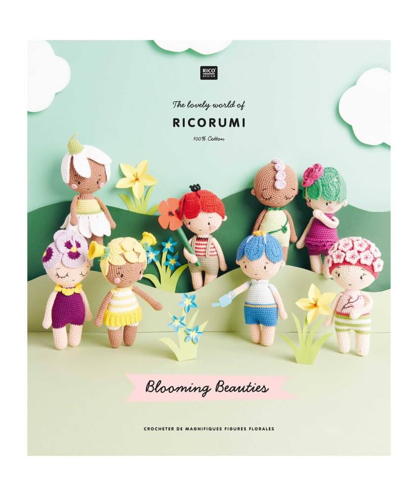 Livret Ricorumi Blooming Beauties – Sublimez Votre Crochet avec Rico Design