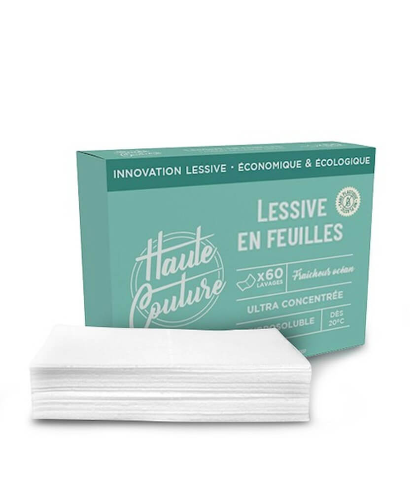 Lessive en Feuilles Haute Couture – Efficacité & Écoresponsabilité