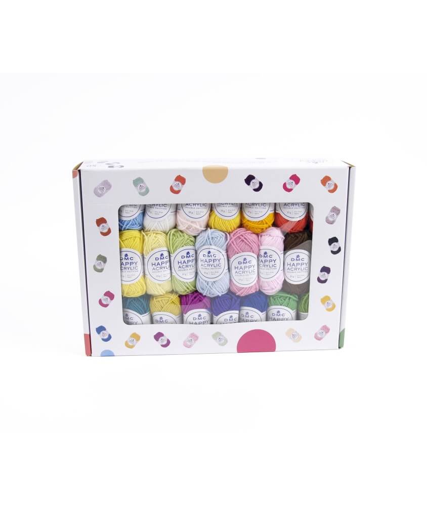 Coffret de 50 pelotes Happy Acrylic – DMC